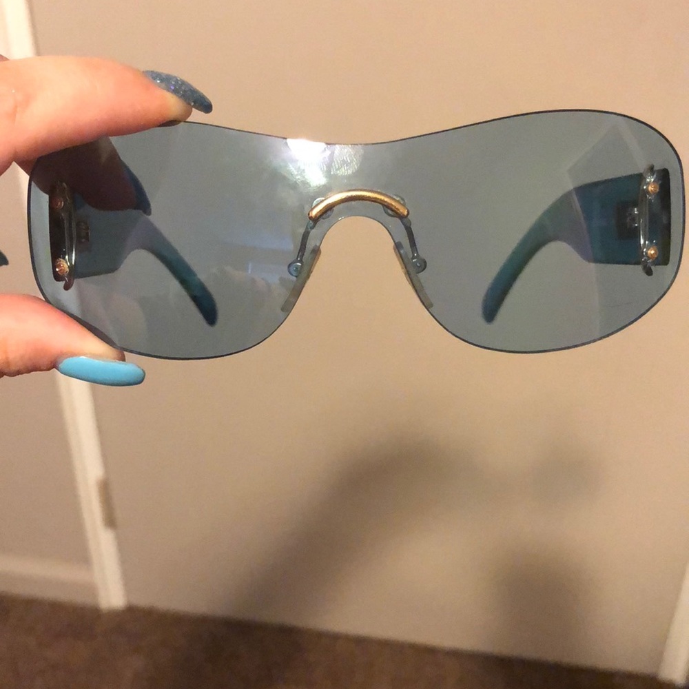 Blue Gucci Sunglasses